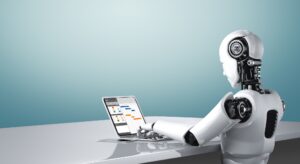 Ai agent robot achter een workforce management systeem